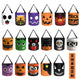 Halloween Candy Bag - Handheld LED Light-up Pumpkin Bag Tube, Halloween Trick-or-Treat Bag - EX-STOCK Canada