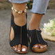 New Summer Wedges Sandals With Elastic Band Design Casual Fish Mouth Shoes For Women - EX-STOCK CANADA