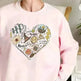 Digital Printing Sweater Hipster Round Neck Pullover Long Sleeve Sweater Women - EX-STOCK CANADA