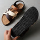 Men's Simple Hollow-out Flat Cork Slippers  EX-STOCK CANADA