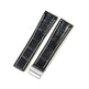 22mm 24mm Black Brown Blue Bamboo Grain Cowhide Watch Strap - EX-STOCK Canada