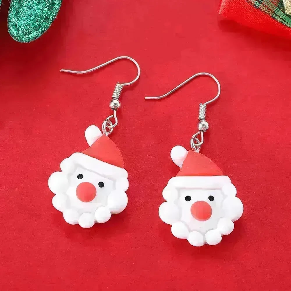 Creative Cartoon Christmas Earrings Fashion - EX-STOCK CANADA
