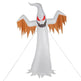 12ft 4pcs LED Lights Giant Scary Ghost Flames And Flashing Red Eyes Inflatable Halloween Decoration - EX-STOCK Canada