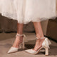 Women's Pumps 2026 Spring New Arrival, Designed Pearl Bow, Unique And Elegant Style 