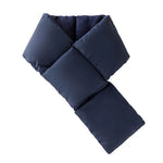 Warm Cross-design Pocket Scarf For Women Winter Outdoor Sports Skiing Cold-proof Down Cotton Plus Velvet Short Scarf - EX-STOCK Canada