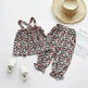Chiffon vest trousers children's clothing summer new Baby Girl Cloth set - EX-STOCK Canada
