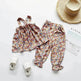 Chiffon vest trousers children's clothing summer new Baby Girl Cloth set - EX-STOCK Canada