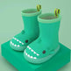 Children Boys Girls Cute Cartoon Waterproof Shoes Safety Rubber Shark Slippers Kids Rain Boots - EX-STOCK Canada