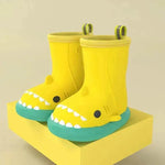 Children Boys Girls Cute Cartoon Waterproof Shoes Safety Rubber Shark Slippers Kids Rain Boots - EX-STOCK Canada
