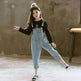 Children Jeans Denim Strap Romper Jumpsuit Pant - EX-STOCK Canada