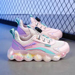 Children's Sports Rotating Buckle Single Mesh Shoes - EX-STOCK Canada