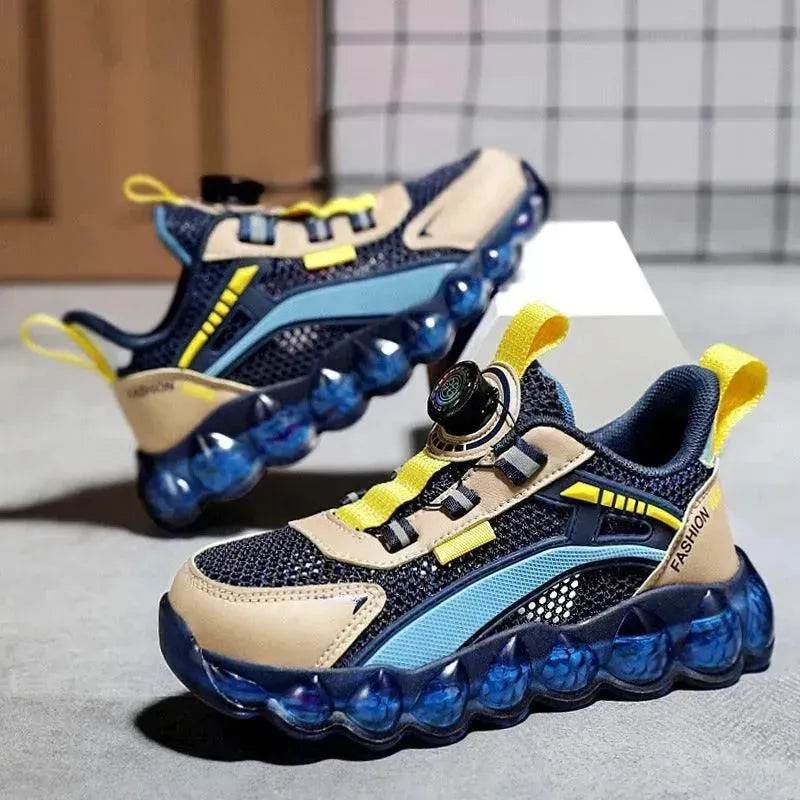 Children's Sports Rotating Buckle Single Mesh Shoes - EX-STOCK Canada