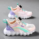 Children's Sports Rotating Buckle Single Mesh Shoes - EX-STOCK Canada