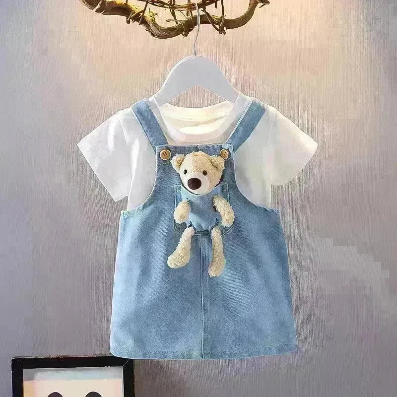 Children's Two Pieces Shorts Skirt For Girls - EX-STOCK CANADA