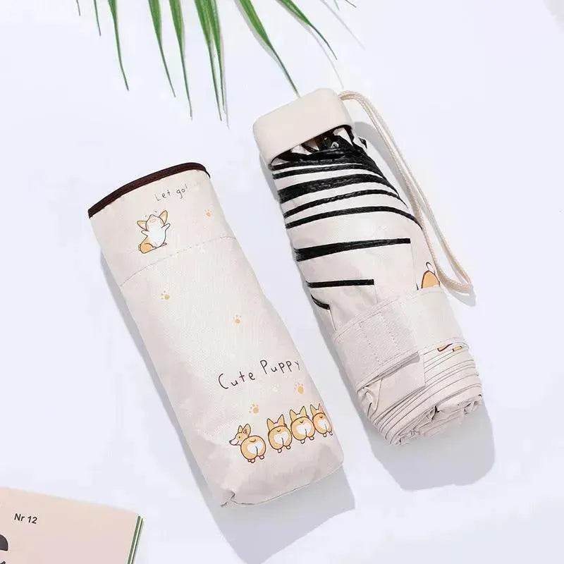 Children's Umbrella Off Sunscreen And Windproof Cartoon Umbrella Girl - EX-STOCK Canada