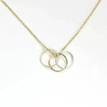 Circle necklace - EX-STOCK CANADA