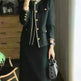 Classic Style Tweed Skirt Suit - EX-STOCK CANADA