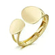 Classy Fashionable Asymmetric Alloy Spring Bracelet for Women Bracelet for Wedding Cocktail Party - EX-STOCK CANADA