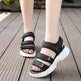 Classy Trendy Women's Fashion Velcro Platform Casual Chunky Sandals - EX-STOCK Canada