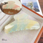 Color Changing In The Sun Exquisite High-grade Acetate Shark Clip Updo Hair Claw Hair Extension Clip For Women - EX-STOCK Canada