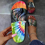 Color Printing Plus Size Slippers Women Platform Sandals And Slippers Beach Shoes Women - EX-STOCK Canada
