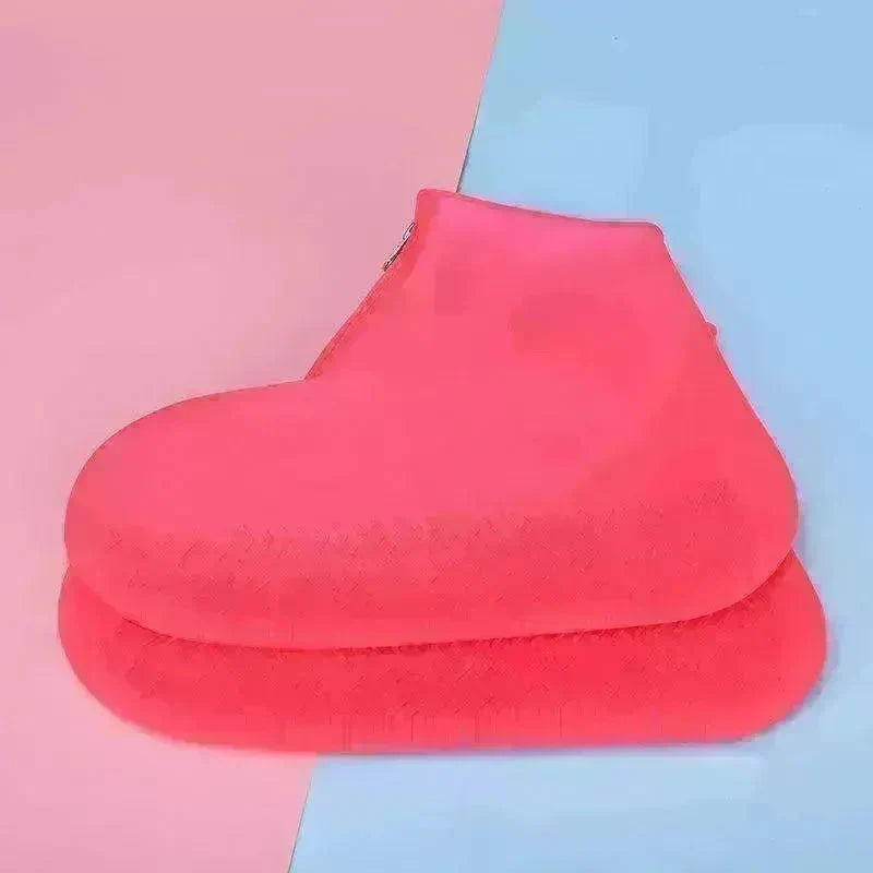 colorful Portable Silicone Waterproof Non-slip Shoe Cover - EX-STOCK CANADA