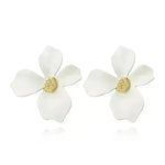 Colorful Double flower Stud earrings for Women - EX-STOCK CANADA