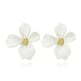 Colorful Double flower Stud earrings for Women - EX-STOCK CANADA