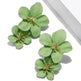 Colorful Double flower Stud earrings for Women - EX-STOCK CANADA