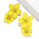 Colorful Double flower Stud earrings for Women - EX-STOCK CANADA