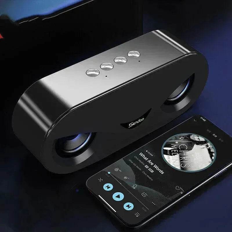 Colorful Lights Wireless Bluetooth Speaker Dual Speakers Subwoofer - EX-STOCK Canada