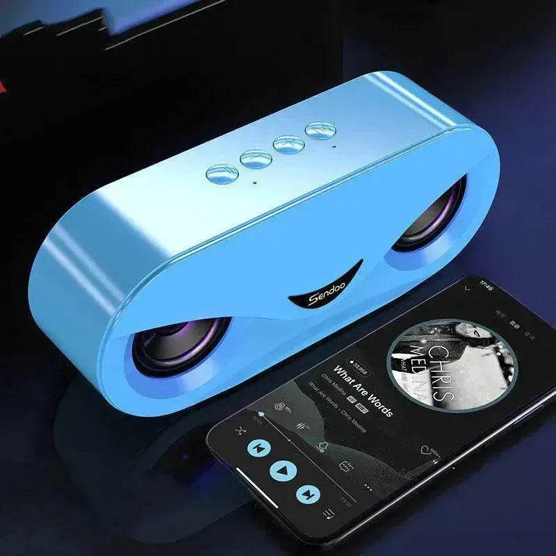 Colorful Lights Wireless Bluetooth Speaker Dual Speakers Subwoofer - EX-STOCK Canada