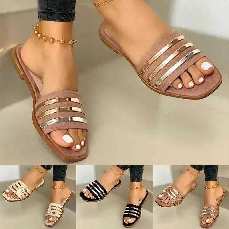 Comfortable Flat Slippers Women - EX-STOCK Canada