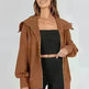 Comfortable Large Collar Double Zipper Sweater - EX-STOCK CANADA