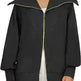 Comfortable Large Collar Double Zipper Sweater - EX-STOCK CANADA