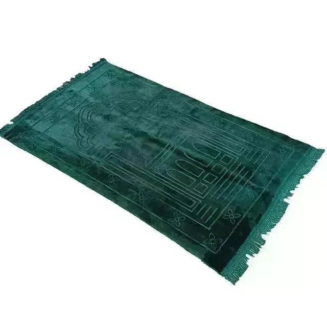 Comfortable Prayer Mat Excellent Islamic Prayer Rug Janamaz - EX-STOCK CANADA