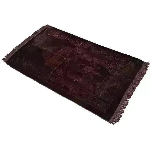 Comfortable Prayer Mat Excellent Islamic Prayer Rug Janamaz - EX-STOCK CANADA