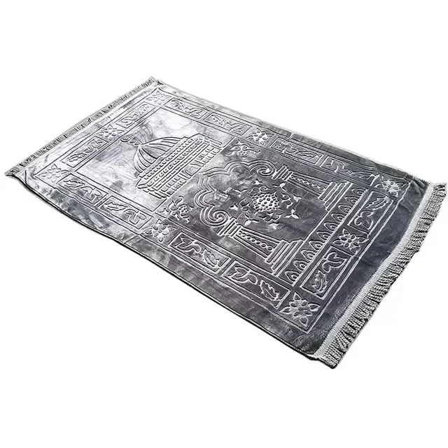 Comfortable Prayer Mat Excellent Islamic Prayer Rug Janamaz - EX-STOCK CANADA