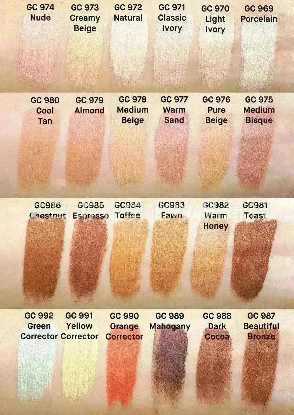 Concealer concealer concealer liquid foundation - EX-STOCK CANADA