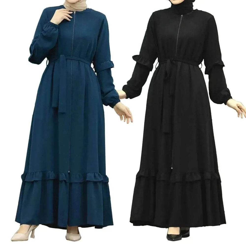 Conservative Hijab Abaya Dress for Arab Dubai Turkey Middle Eastern Women - EX-STOCK Canada