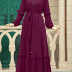 Conservative Hijab Abaya Dress for Arab Dubai Turkey Middle Eastern Women - EX-STOCK Canada