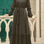 Conservative Hijab Abaya Dress for Arab Dubai Turkey Middle Eastern Women - EX-STOCK Canada