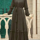 Conservative Hijab Abaya Dress for Arab Dubai Turkey Middle Eastern Women - EX-STOCK Canada