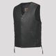 Unik International Men's Laced Side Motorcycle Vest 
