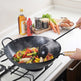 YOSHIKAWA Cook-Pal Ren Nitrided Carbon Steel Beijing Wok 36cm - Japan 