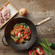 YOSHIKAWA Cook-Pal Ren Nitrided Carbon Steel Beijing Wok 36cm - Japan 