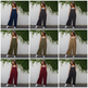 Women's Cotton Linen Wide Leg Jumpsuit – Loose Casual Suspender Pants, S–5XL 