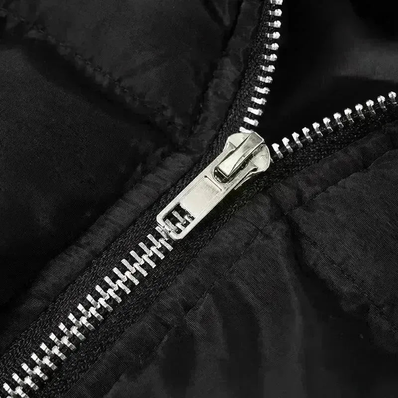 Cotton-padded Stretch Tight Jumpsuit Slim Short Jacket - EX-STOCK CANADA