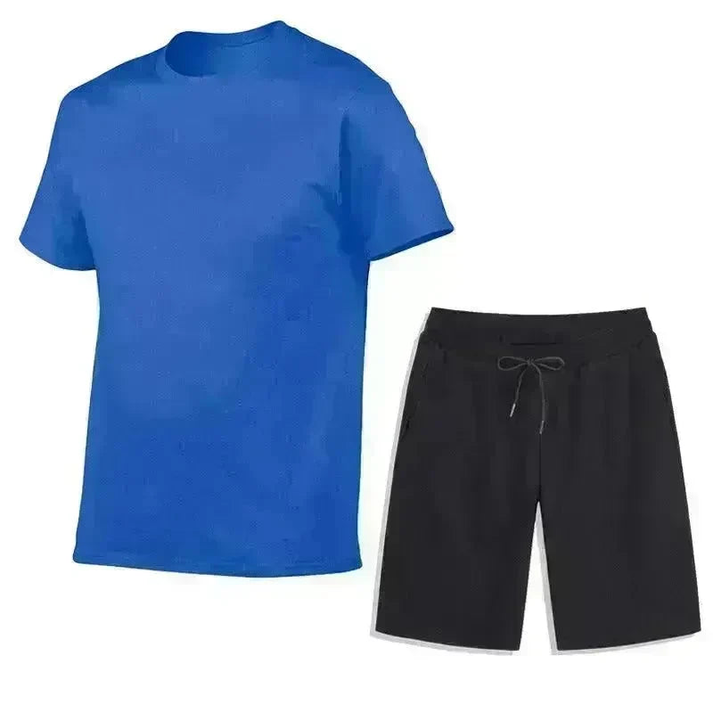 Cotton Short-sleeved Suit T-shirt Casual Sports - EX-STOCK CANADA