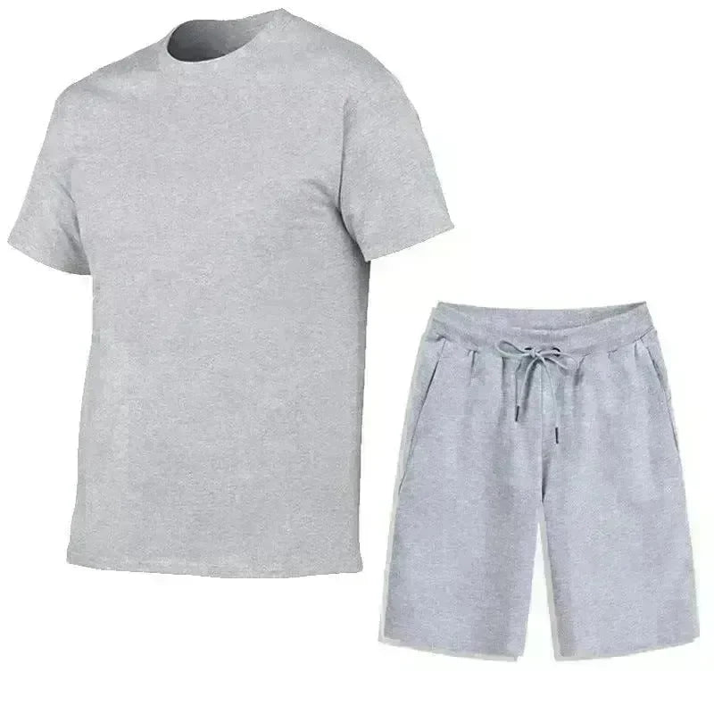 Cotton Short-sleeved Suit T-shirt Casual Sports - EX-STOCK CANADA
